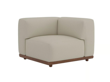 NILO SF2392 - Corner modular fabric garden armchair by Andreu World - view 2